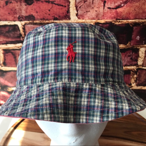 Polo Ralph Lauren Other - Ralph Lauren Polo reversible plaid bucket hat